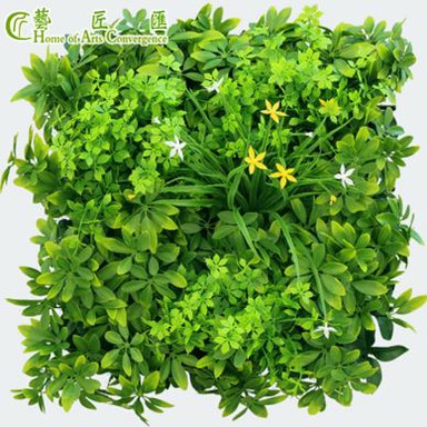 고품질 회양목 인공 잔디 벽